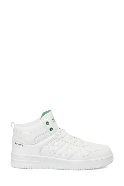 Kinetix Lowner Pu Hi 5Fx White Men's High Sneakers