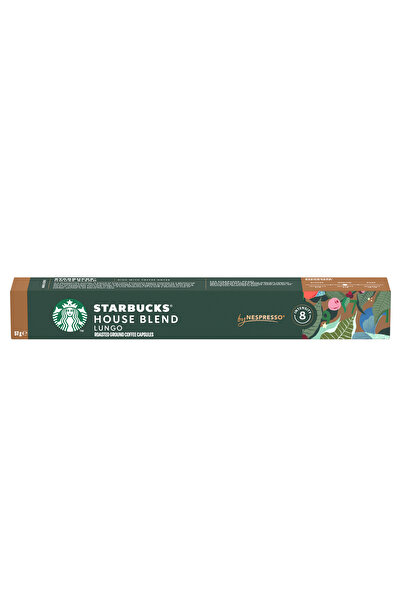 Starbucks Nespresso Uyumlu Kapsül Kahve House Blend Kapsül Kahve 57 g