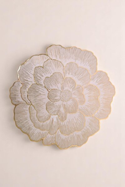 Digithome 6’lı Amerikan Servis Supla Yuvarlak Gold 38 Cm THN76969 C1-1-18