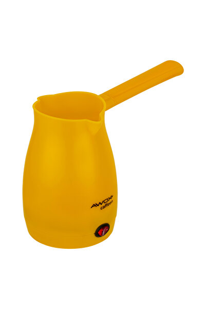 AWOX Caffeen Türk Kahvesi Makinesi Elektrikli Cezve Sarı