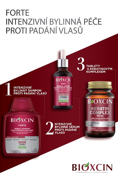 Bioxcin Forte Bitkisel Saç Dökülmesine Karşı Şampuan 3x300 ml 3 Al 2 Öde (Tüm Saç Tipleri İçin) e1