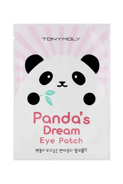 TONYMOLY قناع العين باندا دريم لتفتيح البشرة نياسيناميد بامبو فيتامين سي (قطعة واحدة)