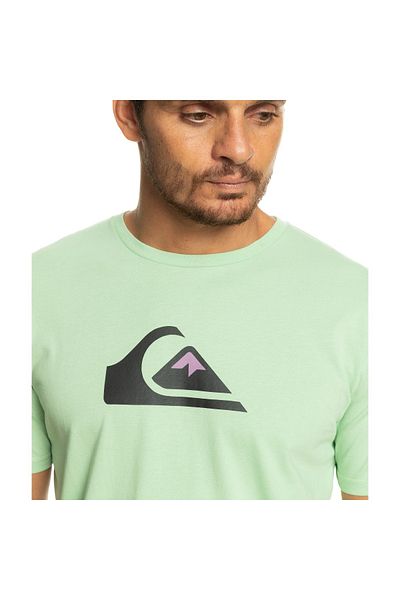 Quiksilver Ανδρικό πράσινο μπλουζάκι Complogo M Tees Eqyzt06534-gfe0