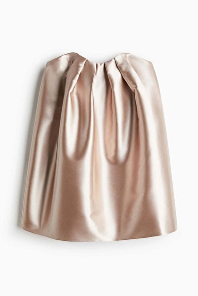 H&M فستان ساتان باندو
