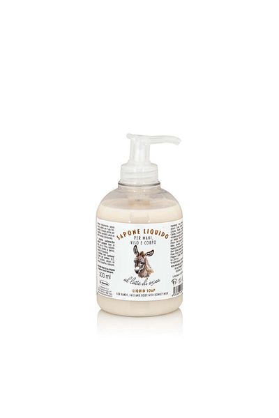 Florinda Liquid Soap With Donkey Milk, Delicato D'asina, La Dispensa, 300 ml