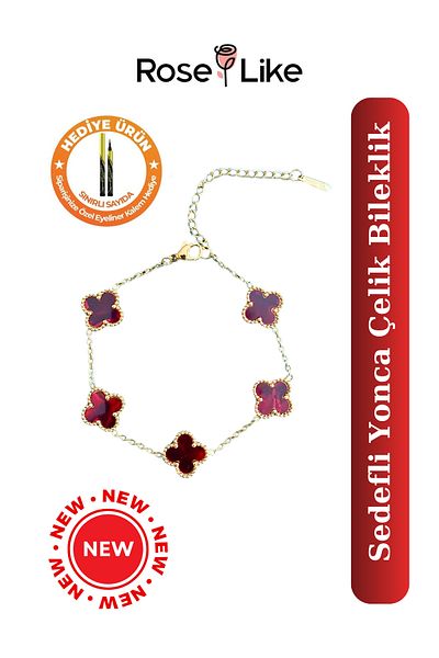 RoseLike Clover Steel Bracelet