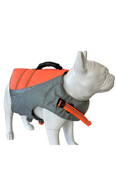 True Love Turuncu Köpek Can Yeleği-large