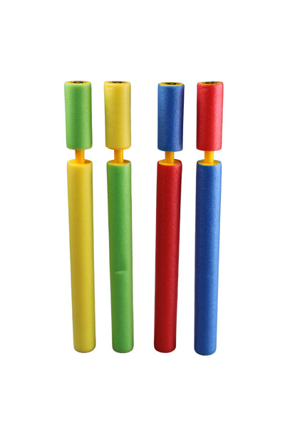 GÜVEN 1 adet 35 x3 cm Makarnalı Süngerli su Pompalı Su Tabancası Havuz Deniz ...