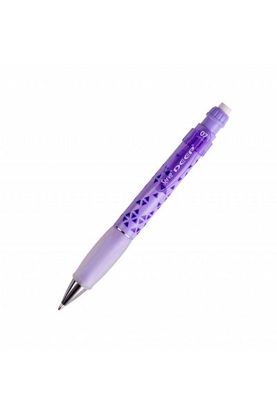 Serve Deep Lavender Colored Triangle Pattern Versatile Pen 0.7 mm