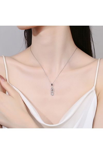 delis Pandantiv Argint 925, Jw1304, Model Elegant, Placat Cu Rodiu