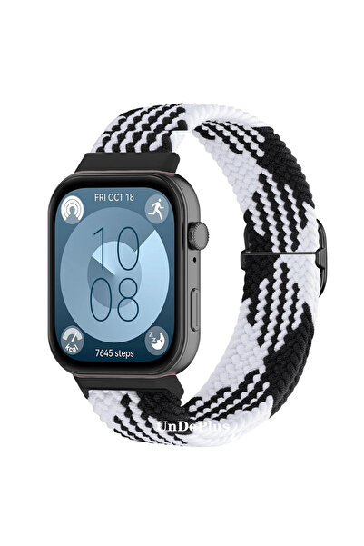 UnDePlus Huawei Watch Fit 4/fit 4 Pro/fit 3 Kordon Örgü Tokalı Kordon (FİT/FİT2 UYUMLU DEĞİLDİR)