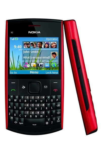 Nokia X2-01 Unlocked Phone Symbian OS Mp3 Mp4 Player QWERTY Keyboard