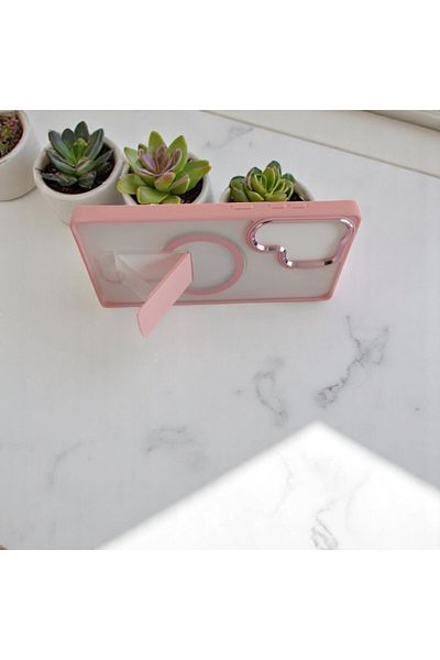 Gtech Flickstand Magsafe Case, G-tech, Compatible with Samsung Galaxy S25 Ultra, TPU Polycarbonate, Clear