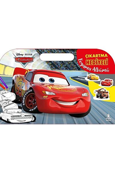 Doğan Çocuk Disney Arabalar Çıkartma Hediyeli Boyama Albümü