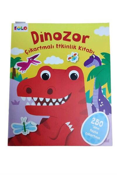 eolo yayınları Dinozor - Çıkartmalı Etkinlik Kitabı