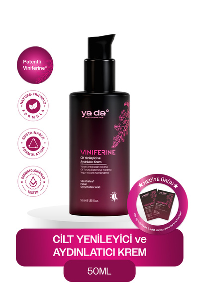ya da multicosmetics Viniferine Cilt Yenileyici ve Aydınlatıcı Krem, 50 ml, L...