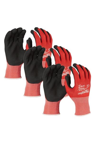 Milwaukee Set 3 pairs of gloves size 8/M SmartSwipe-Milwaukee