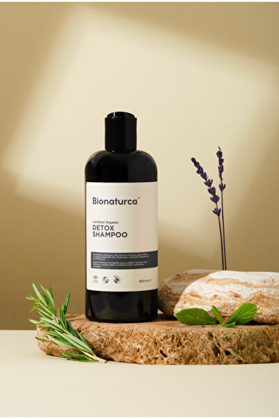 BIONATURCA Organik Sertifikalı Arındırıcı Detoks Şampuan 400 ml