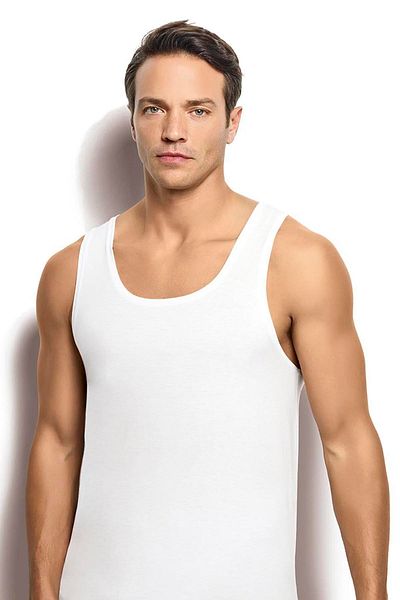 Jiber Ανδρικό εσώρουχο 2 τεμαχίων Micromodal White 242