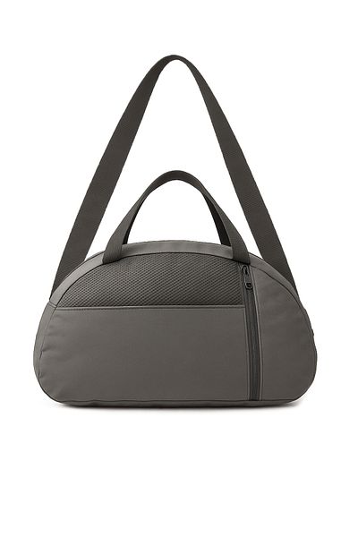 KAFF Small Gray Front Pocket Adjustable Shoulder Strap Hand Travel Duffel Bag-0833