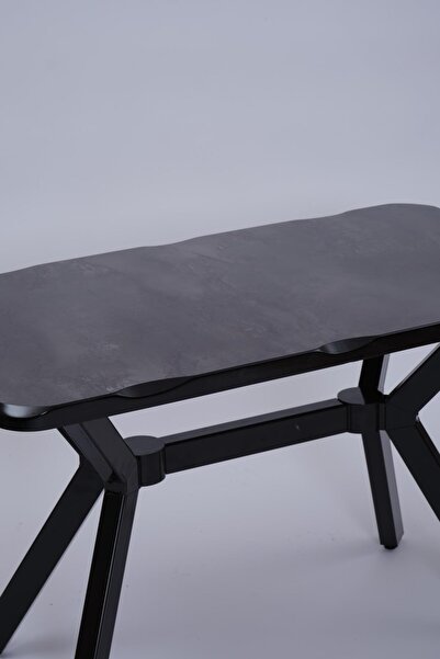 Erezogulları Mobilya Kütük MDF Boyalı Lak Panel Mutfak Masası 70x120