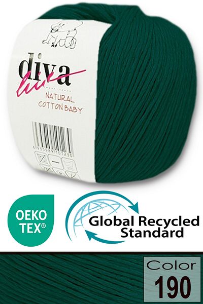 Diva İplik Premium Amigurumi Ipi Punch Μαλακό Βαμβάκι για Μωρό 50 γρ