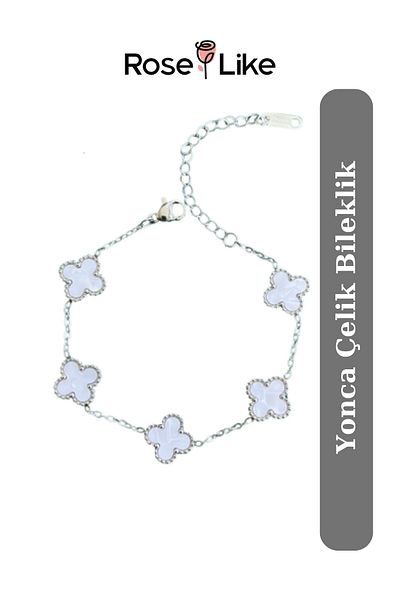 RoseLike Clover Steel Bracelet