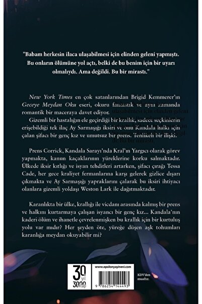 Epsilon Yayınevi Geceye Meydan Oku - Brigid Kemmerer
