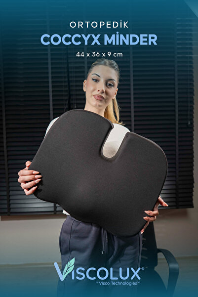 Viscolux Coccyx Ortopedik Oturma Minderi - Visco Kuyruk Sokumu Minderi Hemero...