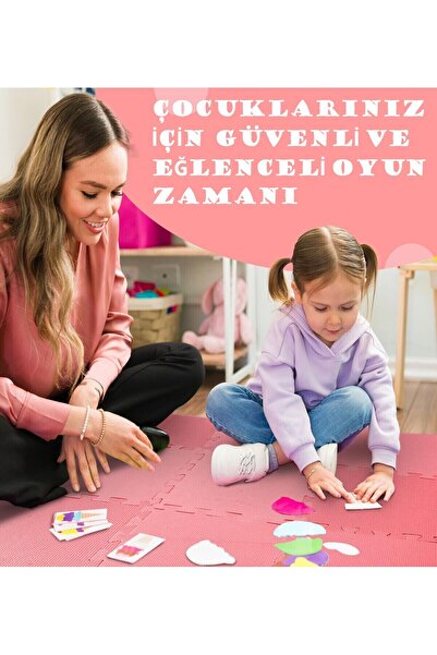 İnfant Hobby Infant Hooby Premium Puzzle Karo Tatami Oyun Matı (9 ADET 90X90X12MM)