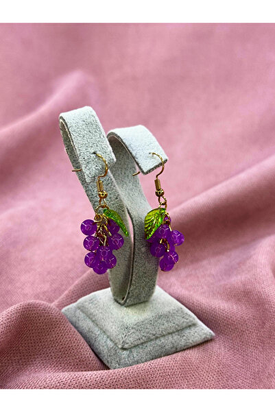 AYZENA Üzüm Model Tasarım Küpe