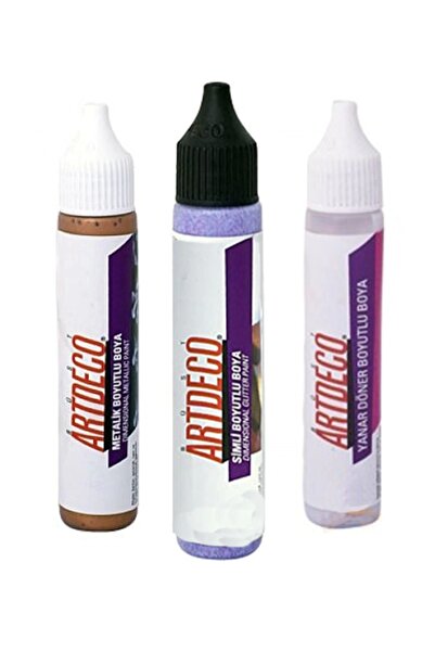 Artdeco Yanardöner Boyutlu Boya