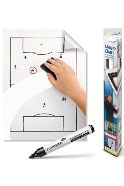 Genel Markalar Magic-Chart Statik Flipchart Beyaz Kağıt
