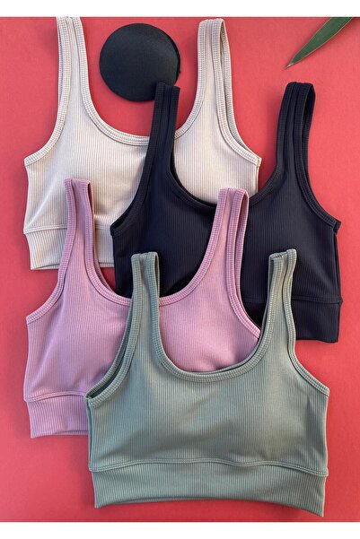 VicTroy Outdoor Gathering Polyamid Bra-Strap Σετ 3 τεμαχίων - Casual και αθλητικά ρούχα, με μαξιλαράκια