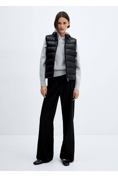 MANGO Woman Lightweight Quilted Vest