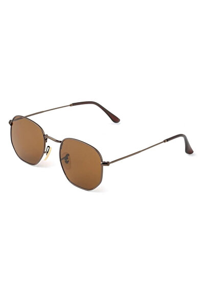 Ticarto Unisex Brown Sunglasses Tctga001604G0170