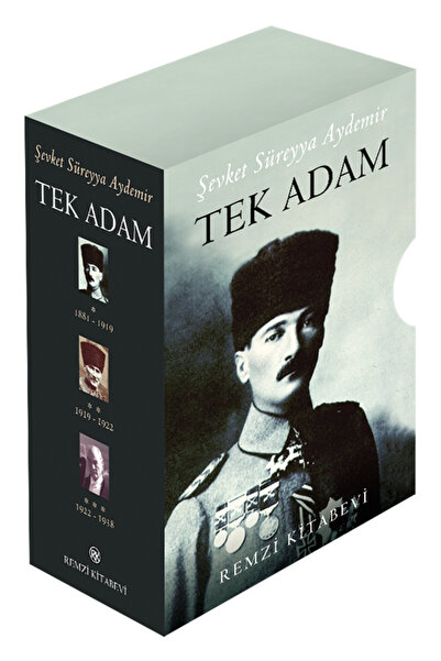 Remzi Kitabevi Tek Adam Cilt 1-2-3 Takım - Büyük Boy