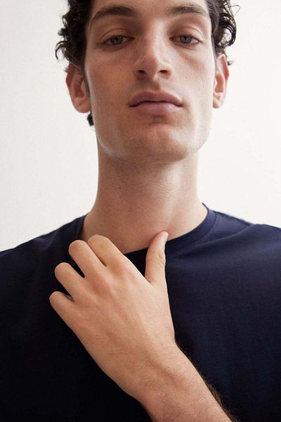 H&M Slim Fit Pima Cotton T-shirt