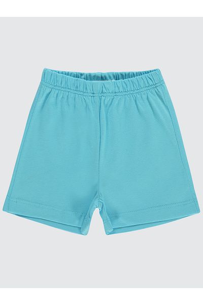 Kujju Turquoise Civil Baby Baby Shorts 3-18 Months