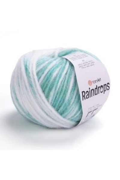 Yarnart RAINDROPS - ΜΠΡΟΥΜΕΝΟ ΧΕΙΡΟΠΛΕΚΤΟ ΣΚΟΡΔΟ EBRULİ-2904