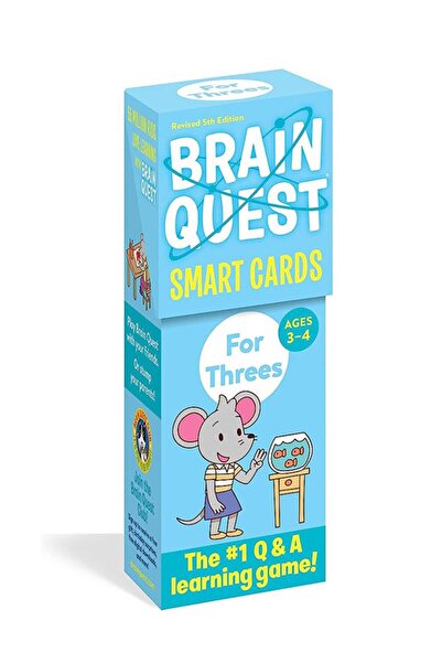 Workman Publishing Brain Quest 5: Three: العمر 3-4