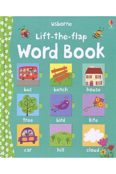 Usborne Lift The Flap - Slide Mold Word Book