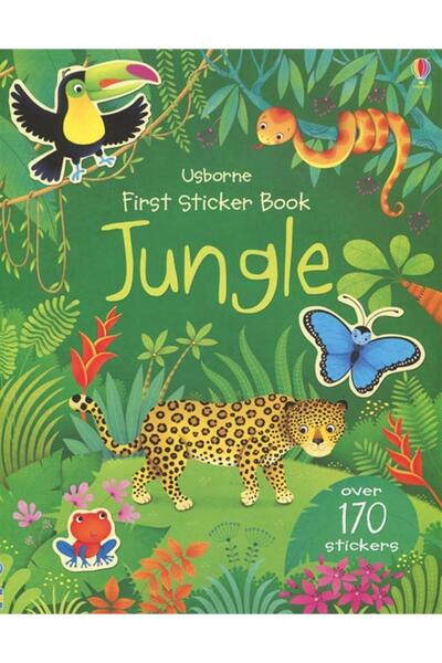 Usborne First Sticker Book: Jungle Pb