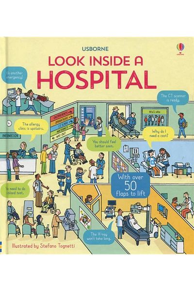 Usborne Look Inside A Hospital Hb