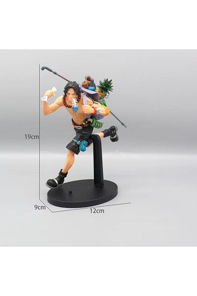 BANDAI Ace No Box One Piece Figure Luffy Three Brothers 3pcs/set Of Sabo Ace Luffy Anime Model Offic