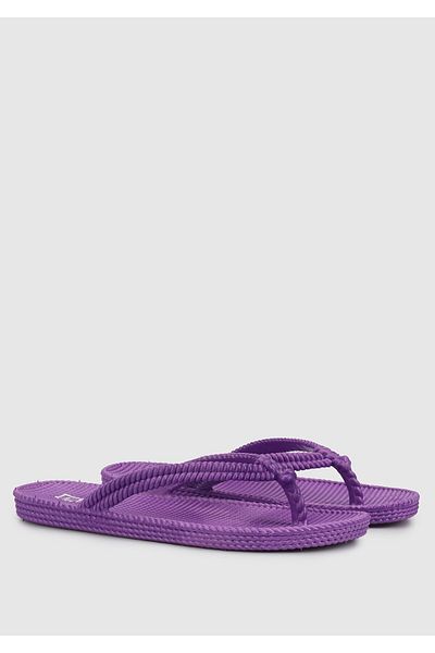 Twigy Papuci de plajă pentru femei violet