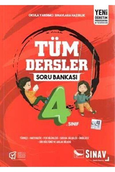 Sınav Yayınları Sınav 4. Sınıf Tüm Dersler Soru Bankası