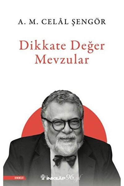 İnkılap Kitabevi Dikkate Değer Mevzular - Celal Şengör