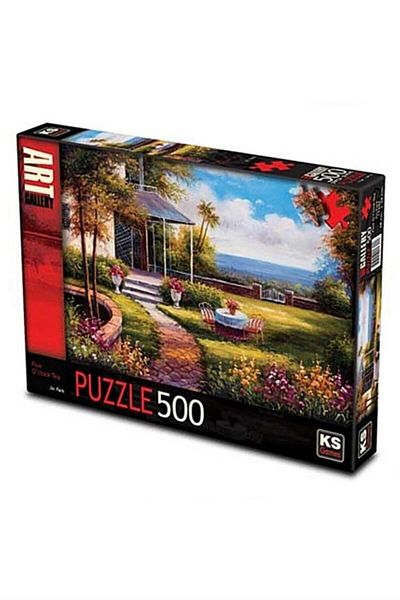 Ks Puzzle 500 Pieces Fıve O Clock Tea Five Tea