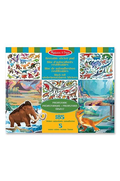 Melissa & Doug Plug-in Sticker Book - Prehistoric